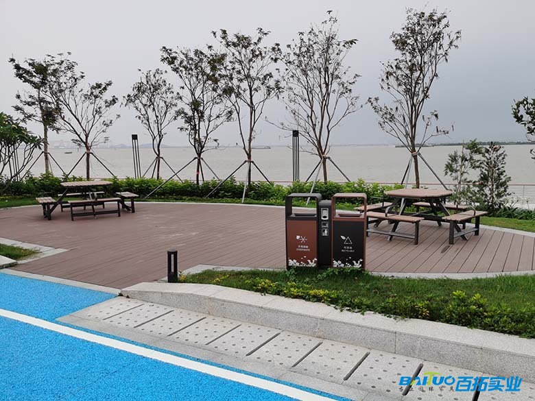 广州珠江湾绿道户外桌椅