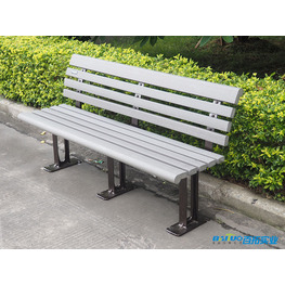 社区爆款塑木室外长椅 十年零维护