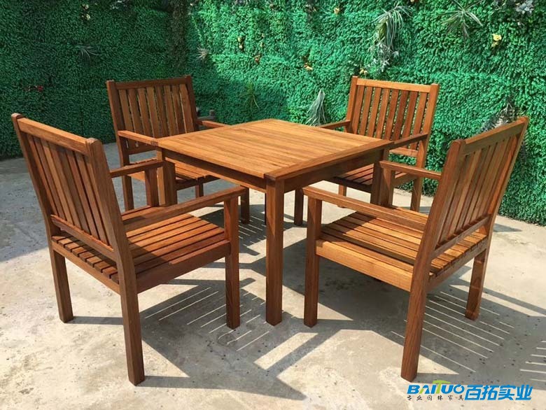 菠萝格庭院桌椅 菠萝格庭院桌椅