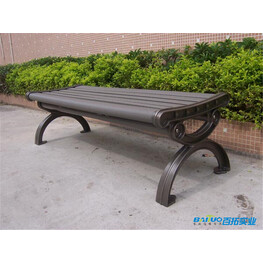 簡約公園長條椅