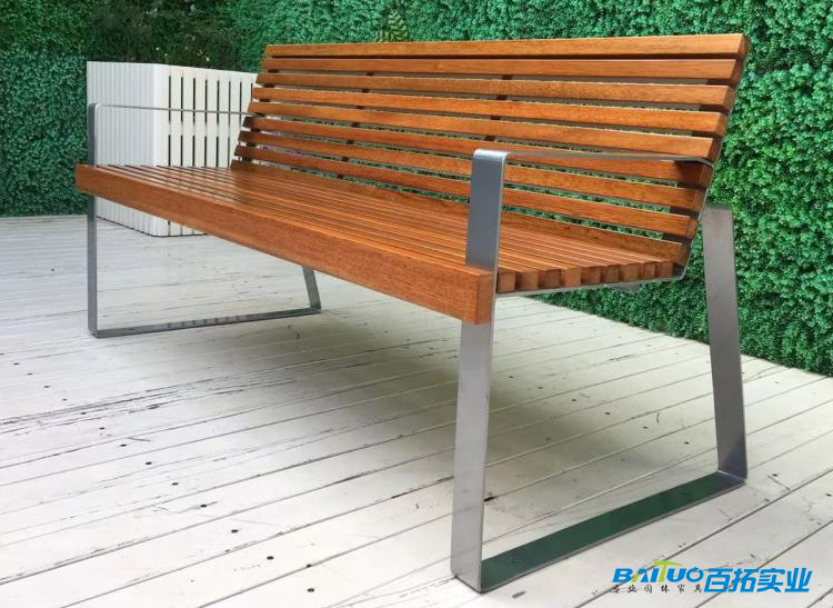 菠萝格长椅定制 (2)