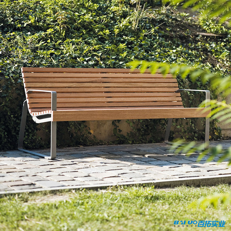 菠萝格长椅定制 (1)