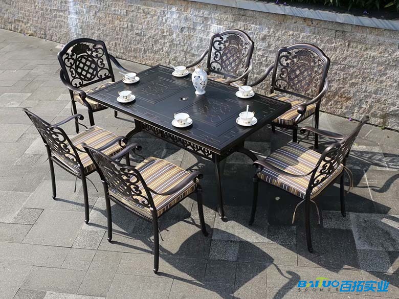 户外铝制桌椅 (3)