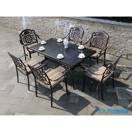 户外铝制桌椅 轻量化与耐用性的统一