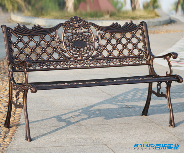铸铝公园长椅 (1)