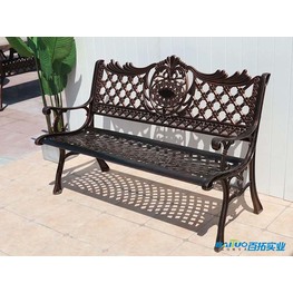 鑄鋁公園長(zhǎng)椅 耐久更勝一籌