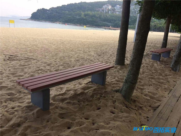 环保塑木路椅 (1)