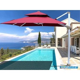 　泳池遮阳伞-泳池户外伴侣