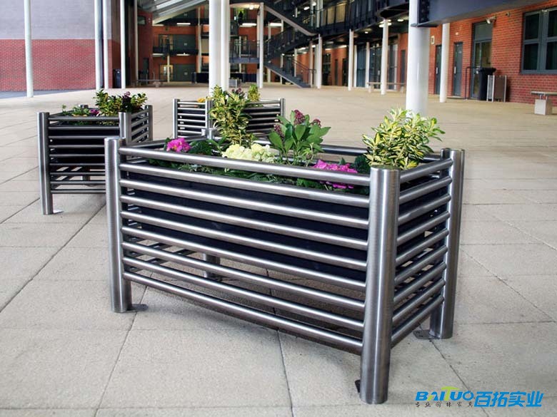 304不锈钢花箱 1