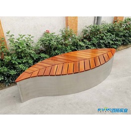 樹葉景觀休息座椅