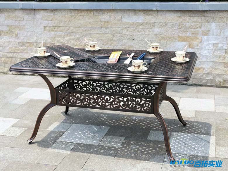 铸铝组合桌椅 (2)