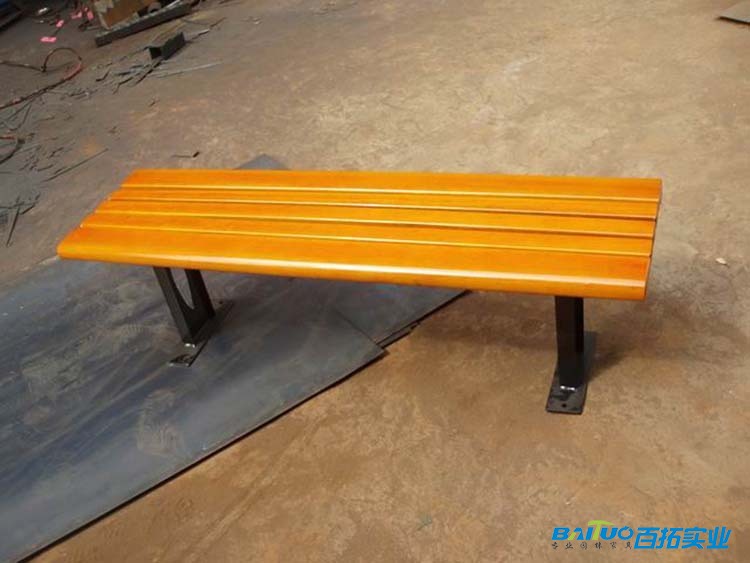 公园仿木长凳 (2)