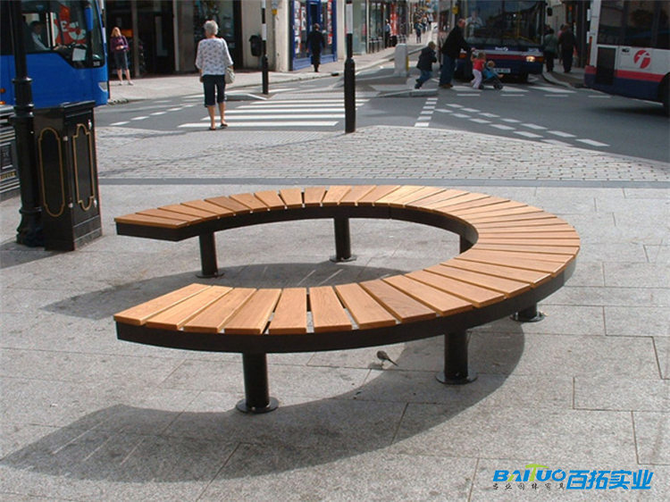 圆形树池坐凳 (2)