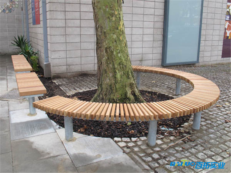 圆形树池坐凳 (1)