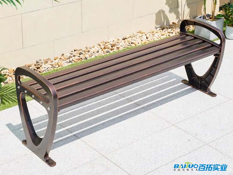 铸铝公园长凳 (2)