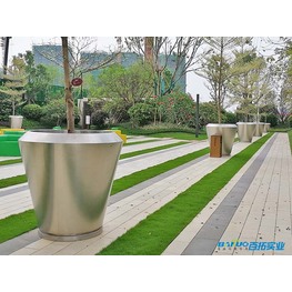 廣場不銹鋼景觀花箱
