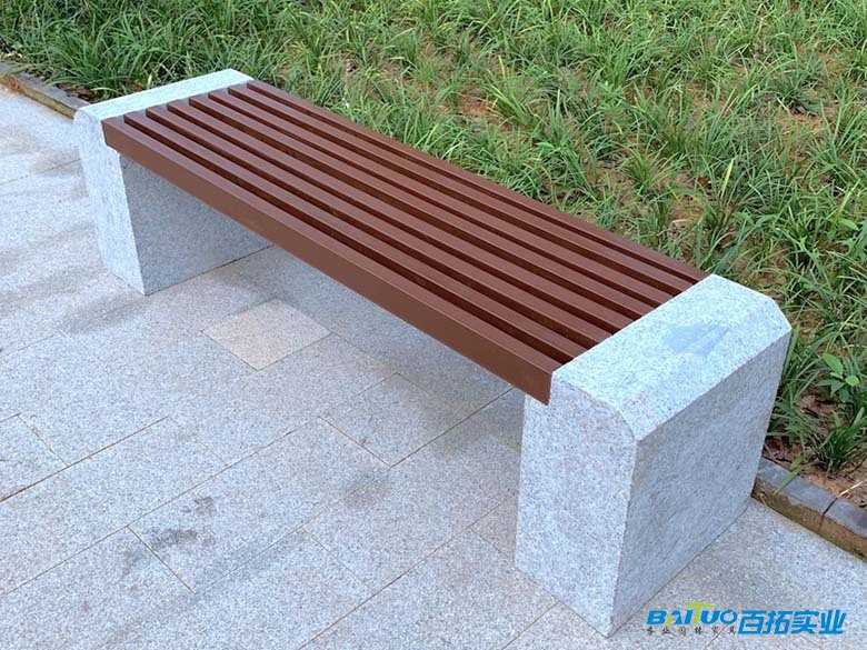 花岗岩马路边长椅 (1)