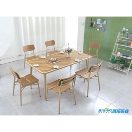 防腐防水塑木露天桌椅