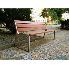 菠萝格防腐木公园椅