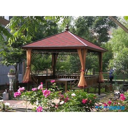 庭院防腐木凉亭