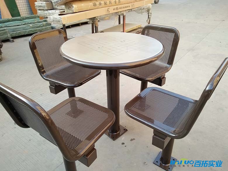 公园金属桌椅