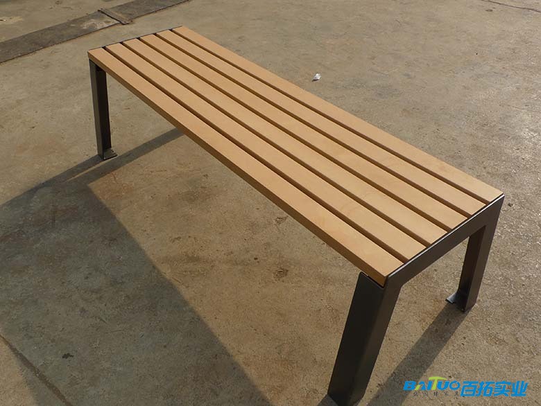 塑木公共长凳