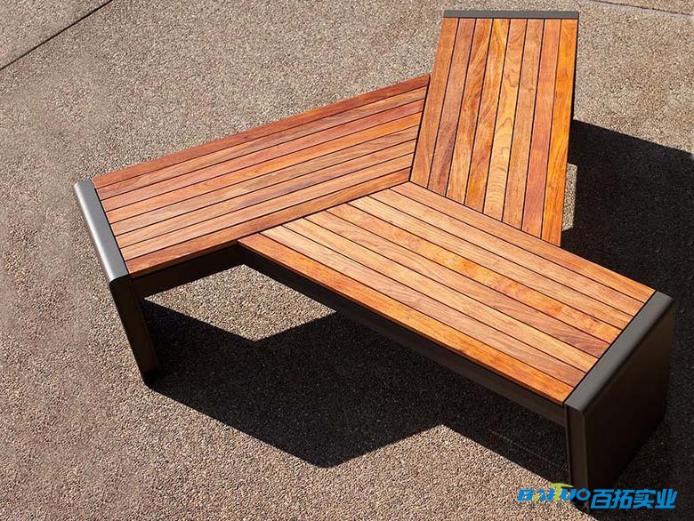 Y字形室外景觀(guān)坐凳