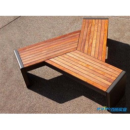 Y字形室外景观坐凳